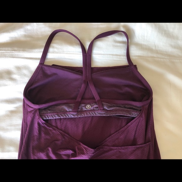 Lululemon CYB Workout Tank September Plum Size 8 - Picture 6 of 11